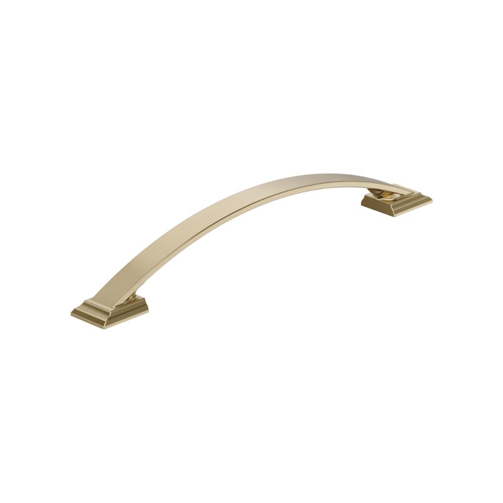 Amerock BP29350BBZ Candler 7-9/16 inch (192mm) Center-to-Center Golden Champagne Cabinet Pull