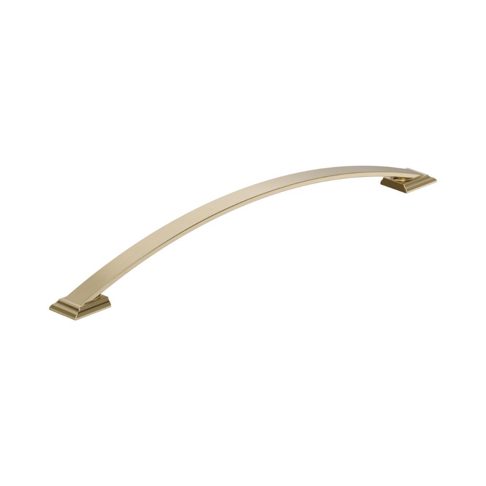 Amerock BP29353BBZ Candler 12-5/8 inch (320mm) Center-to-Center Golden Champagne Cabinet Pull