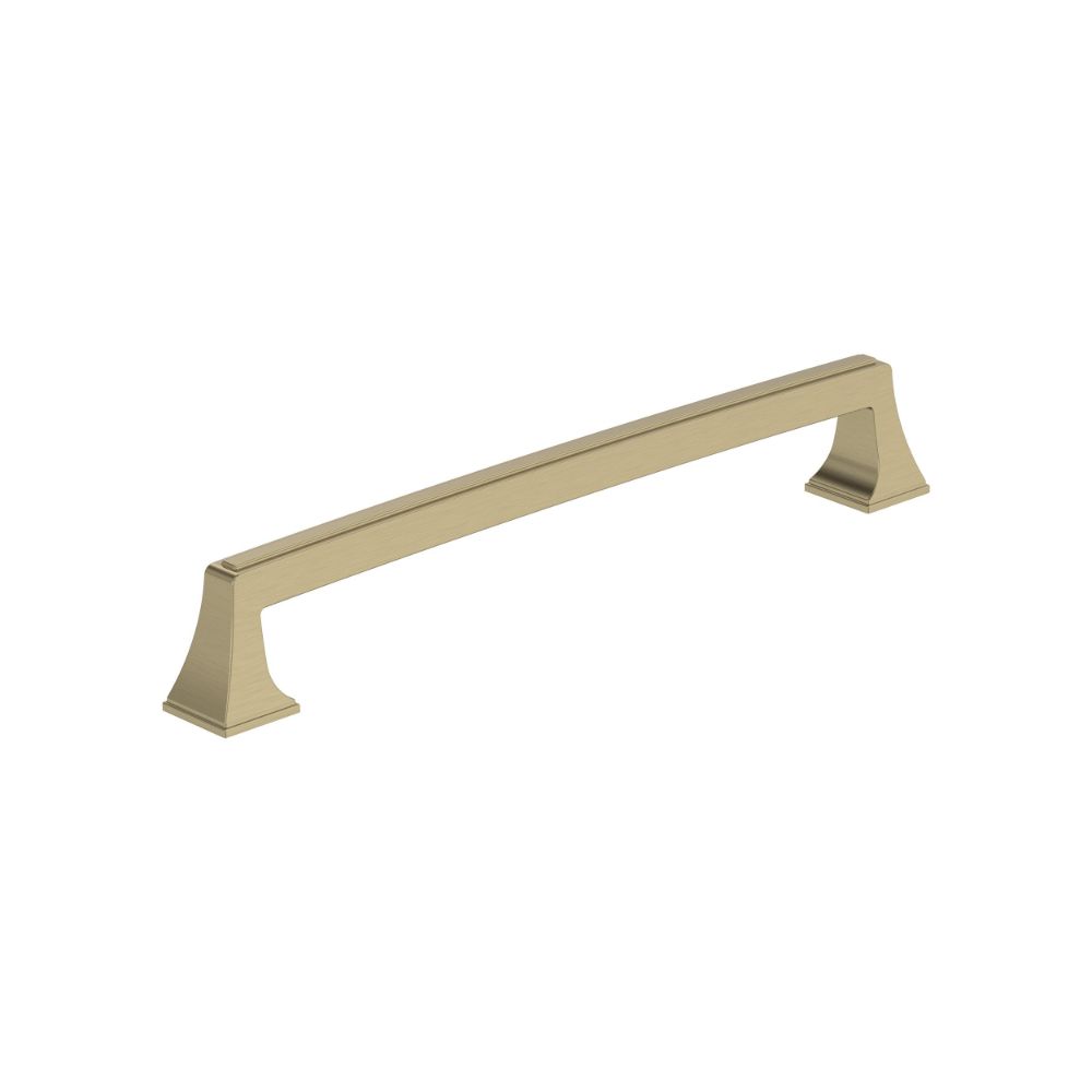 Amerock BP53535BBZ Mulholland 8 in (203 mm) Center-to-Center Golden Champagne Cabinet Pull