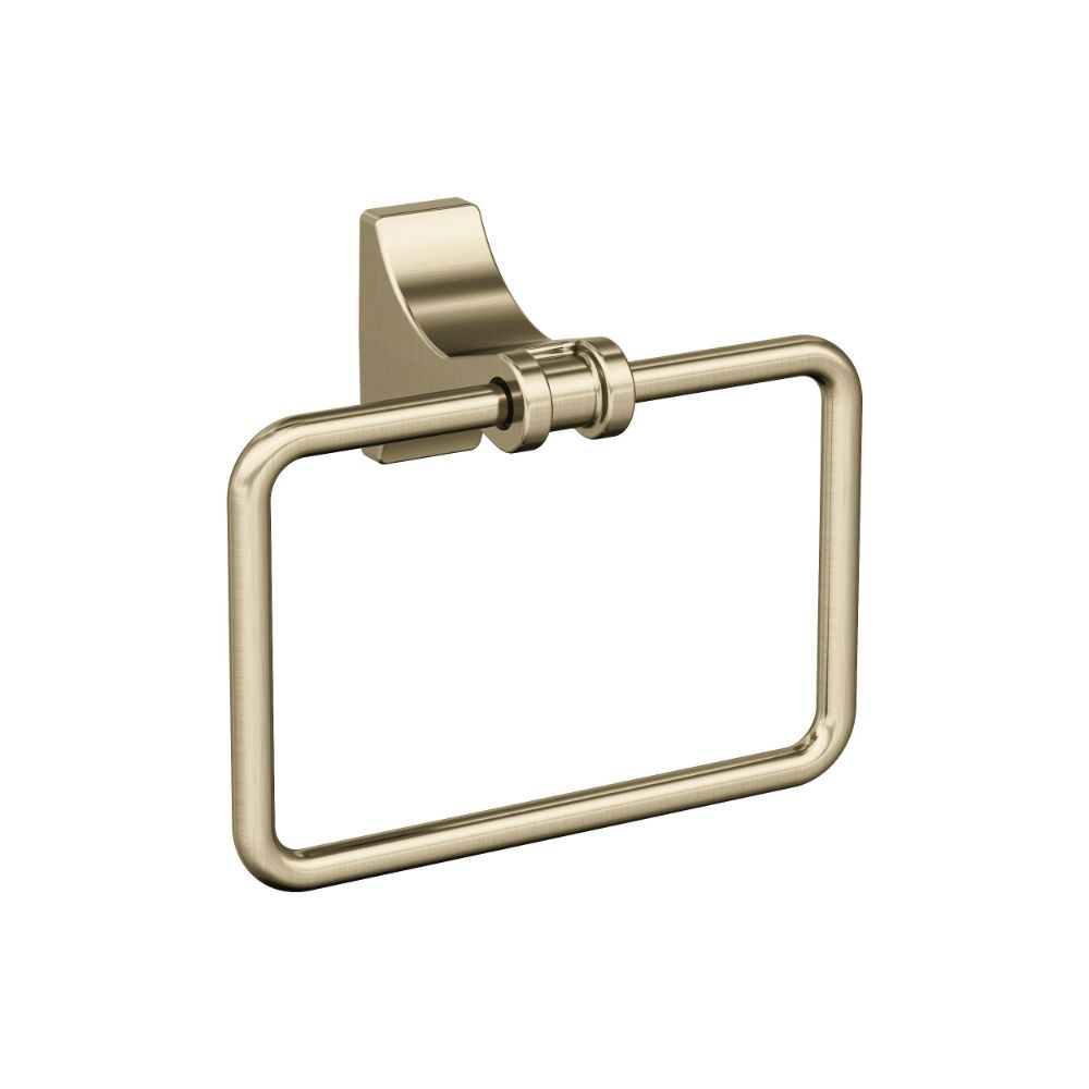 Amerock BH36052BBZ Davenport Golden Champagne Transitional 5-1/4 in (133 mm) Length Towel Ring