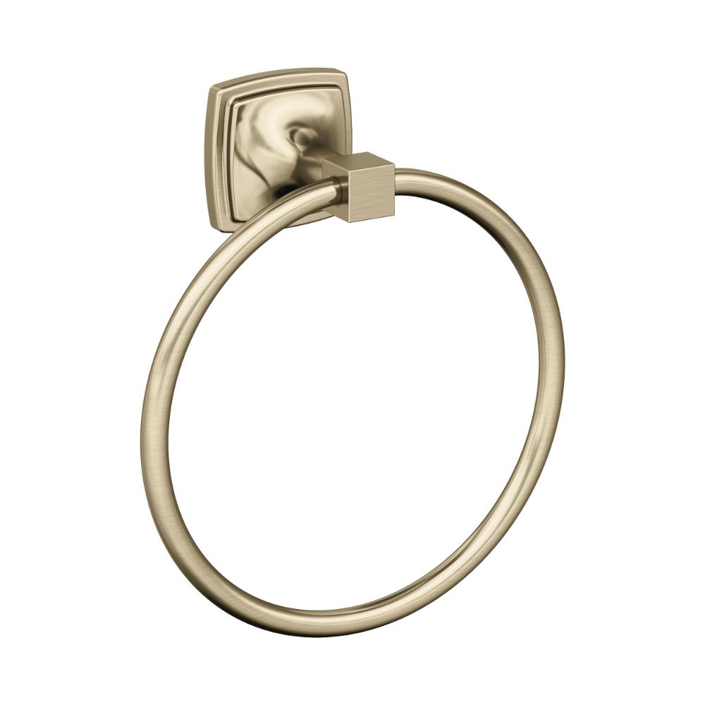 Amerock BH36092BBZ Stature Golden Champagne Closed Towel Ring