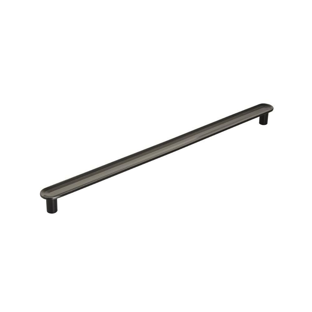 Amerock BP36834GM Concentric 10-1/16 in (256 mm) Center-to-Center Gunmetal Cabinet Pull