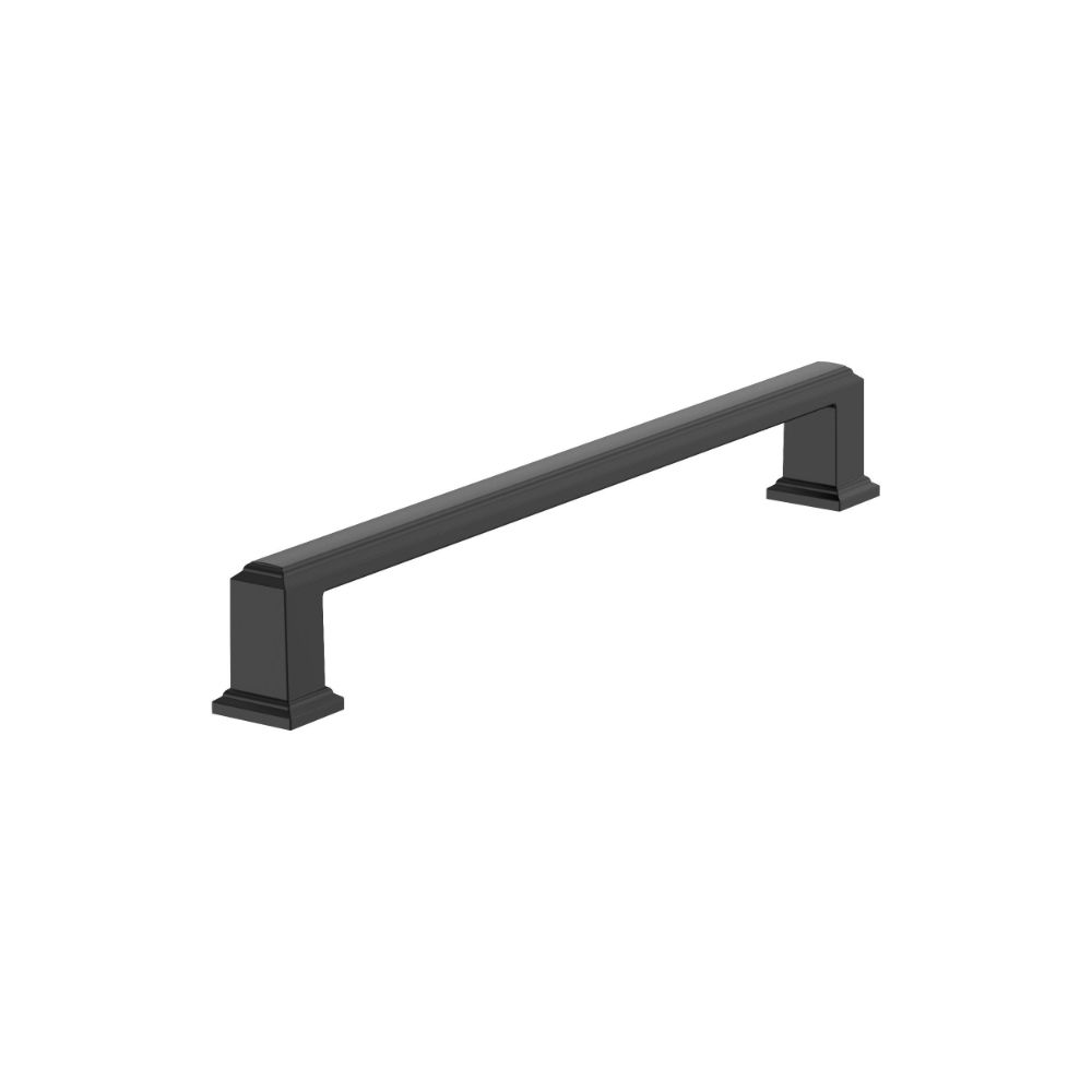 Amerock BP54030FB Appoint 12 inch (305mm) Center-to-Center Matte Black Appliance Pull