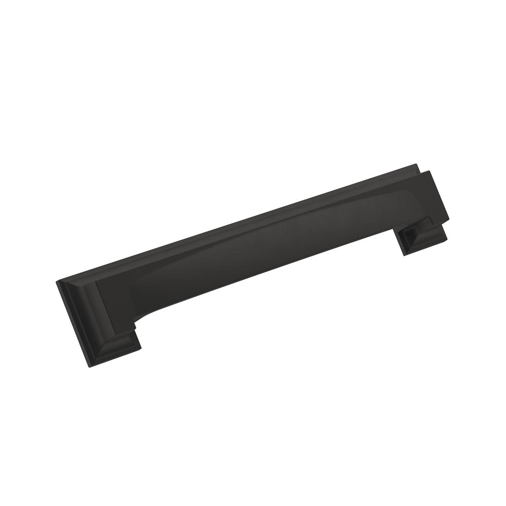Allison by Amerock BP36763FB Appoint 5-1/16 in & 6-5/16 in (128 mm & 160 mm) Center-to-Center Matte Black Cabinet Cup Pull