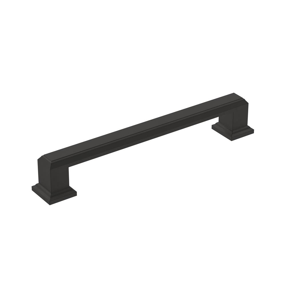 Allison by Amerock BP36760FB Appoint 5-1/16 in (128 mm) Center-to-Center Matte Black Cabinet Pull