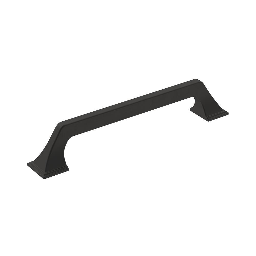 Allison by Amerock BP36883FB Exceed 6-5/16 in (160 mm) Center-to-Center Matte Black Cabinet Pull
