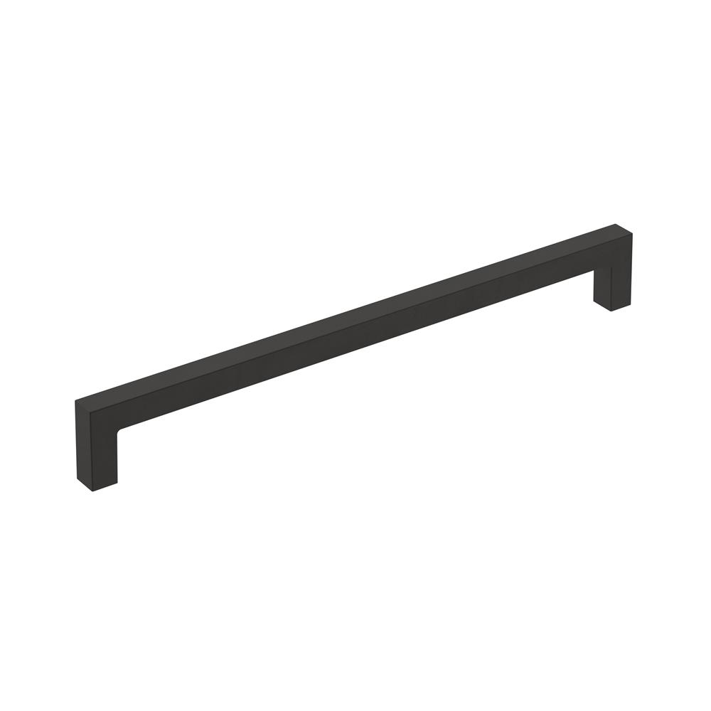 Allison by Amerock BP36909FB Monument 8-13/16 in (224 mm) Center-to-Center Matte Black Cabinet Pull
