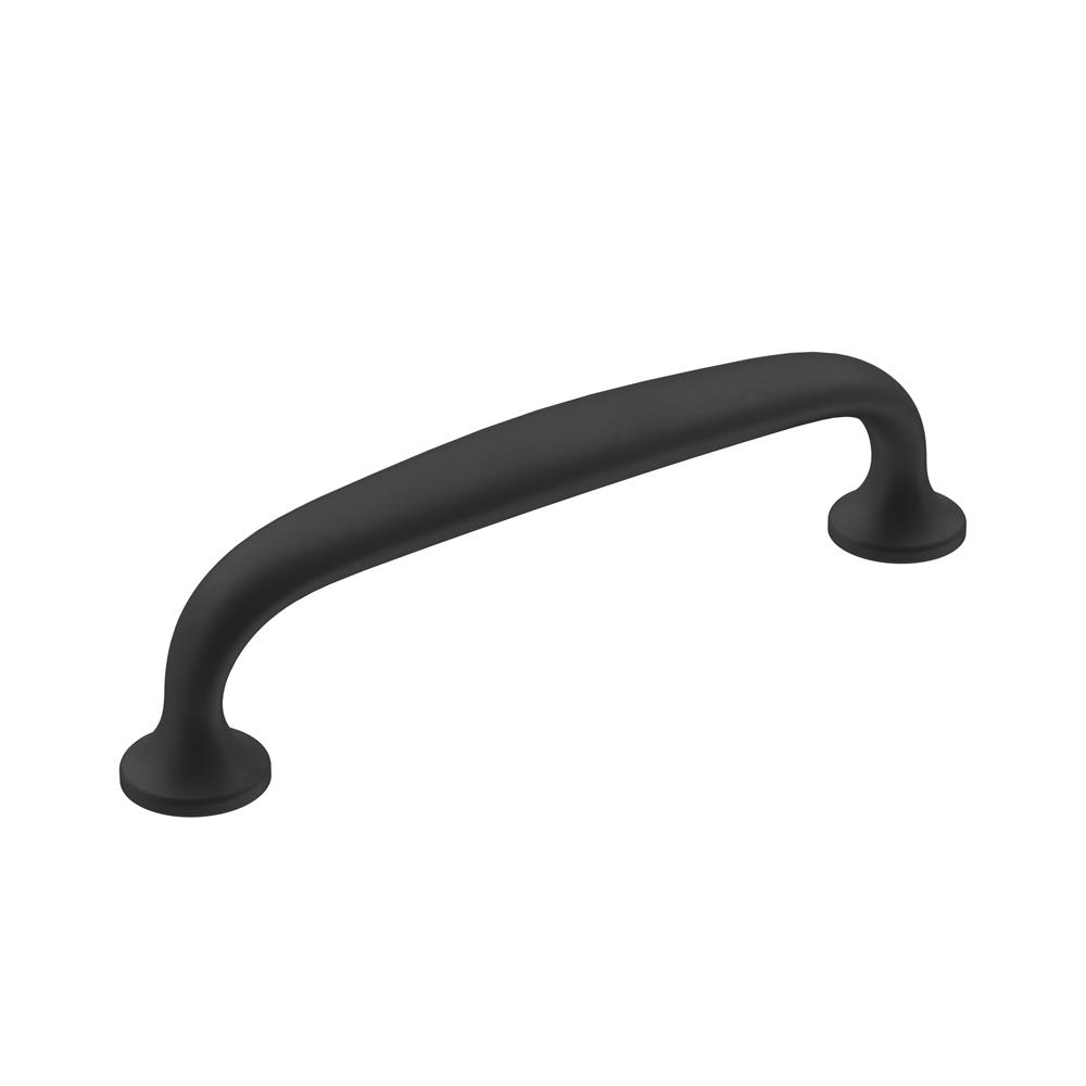 Allison by Amerock BP36794FB Renown 3-3/4 in (96 mm) Center-to-Center Matte Black Cabinet Pull