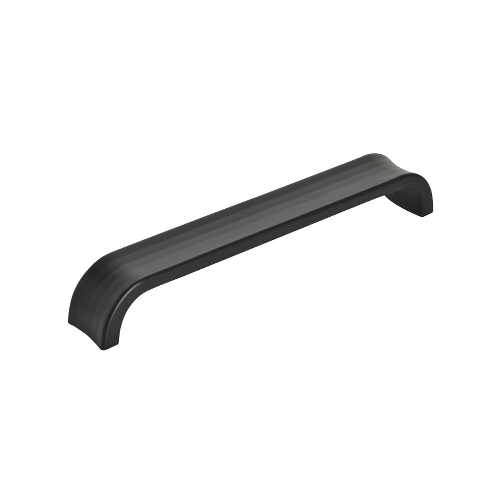 Amerock BP36814MB Concentric 6-5/16 in (160 mm) Center-to-Center Matte Black Cabinet Pull