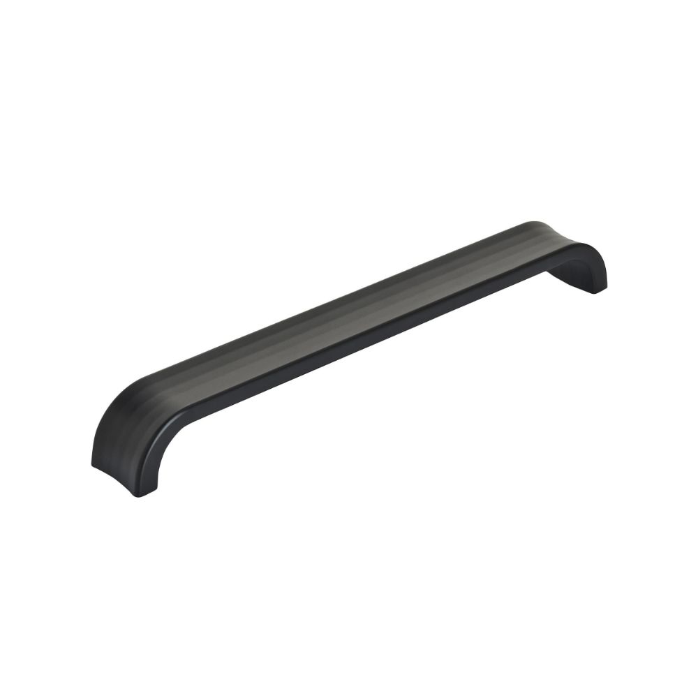 Amerock BP36815MB Concentric 7-9/16 in (192 mm) Center-to-Center Matte Black Cabinet Pull