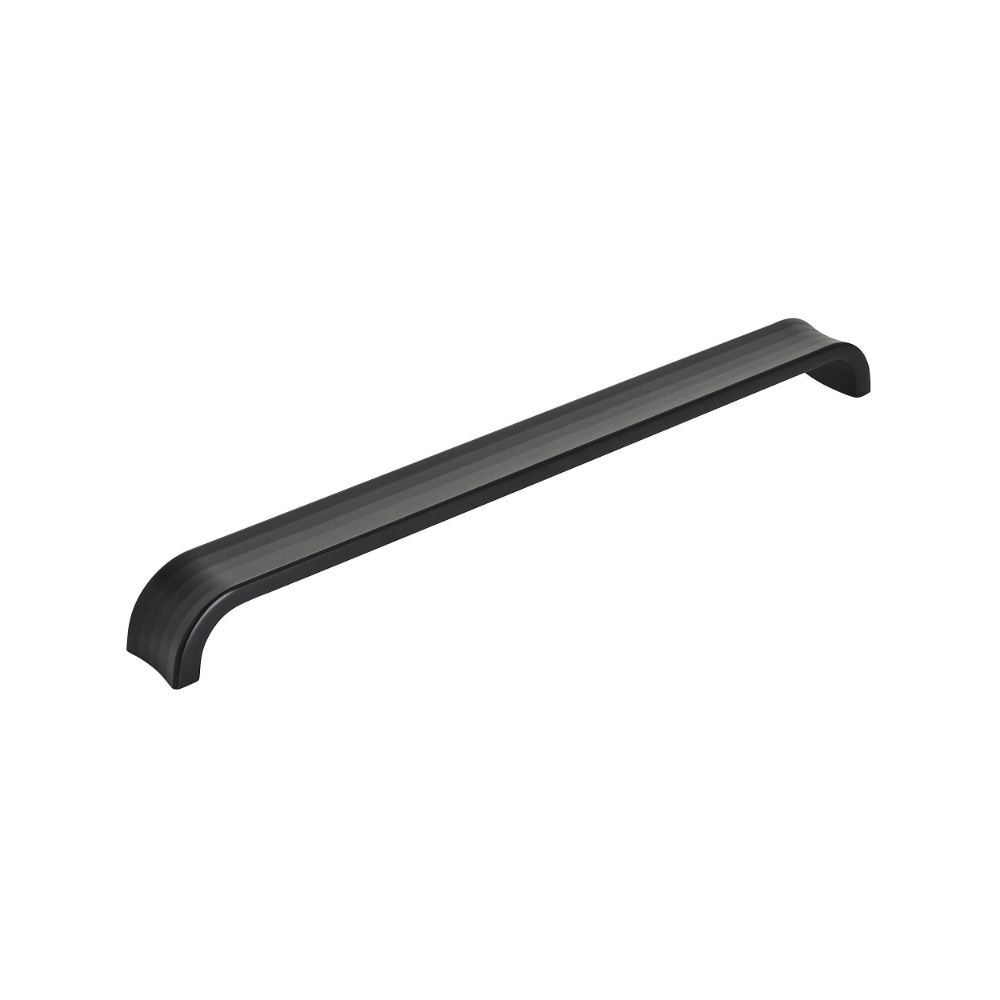 Amerock BP36816MB Concentric 10-1/16 in (256 mm) Center-to-Center Matte Black Cabinet Pull
