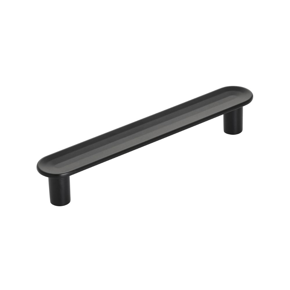 Amerock BP36830MB Concentric 3-3/4 in (96 mm) Center-to-Center Matte Black Cabinet Pull