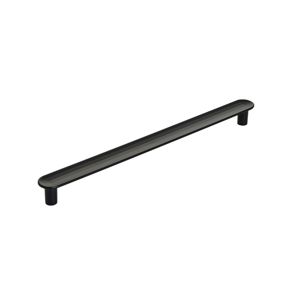 Amerock BP36833MB Concentric 7-9/16 in (192 mm) Center-to-Center Matte Black Cabinet Pull