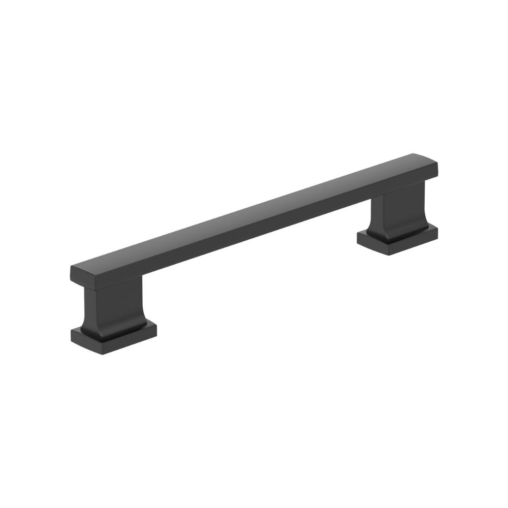 Amerock BP37092MB Triomphe 5-1/16 inch (128mm) Center-to-Center Matte Black Cabinet Pull