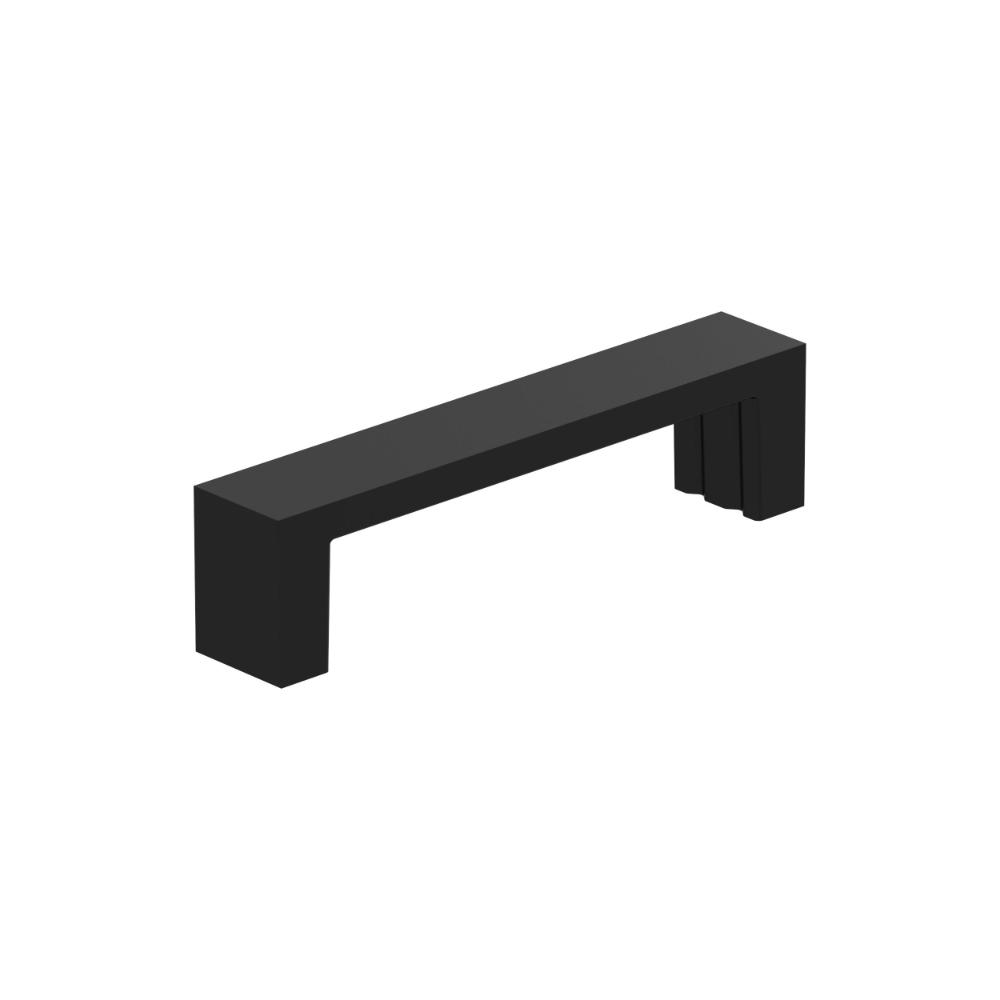 Amerock BP37151MB Augment 3-3/4 inch (96mm) Center-to-Center Matte Black Cabinet Pull