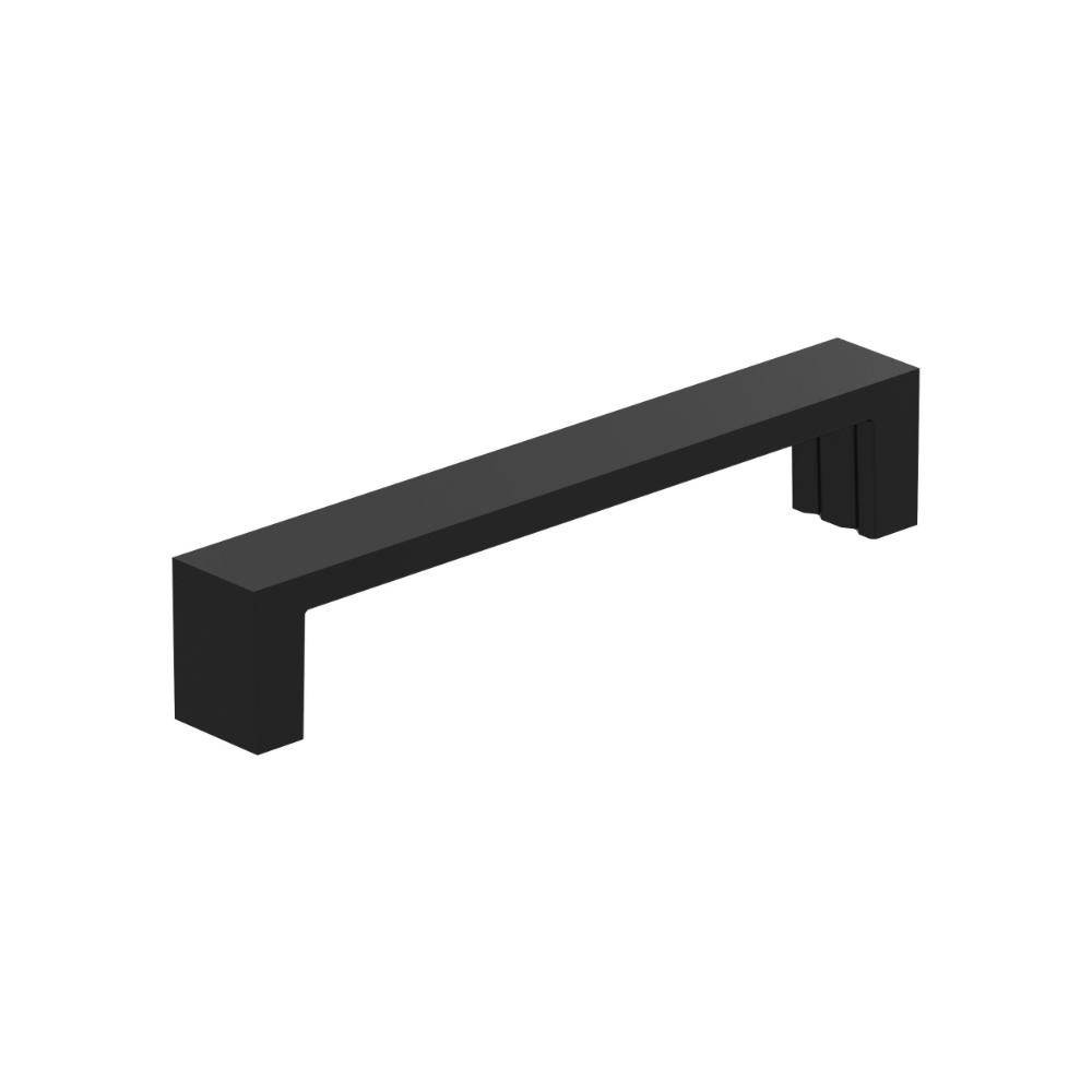 Amerock BP37152MB Augment 5-1/16 inch (128mm) Center-to-Center Matte Black Cabinet Pull
