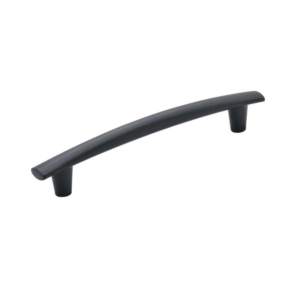Amerock BP37312MB Willow 6-5/16 inch (160mm) Center-to-Center Matte Black Cabinet Pull