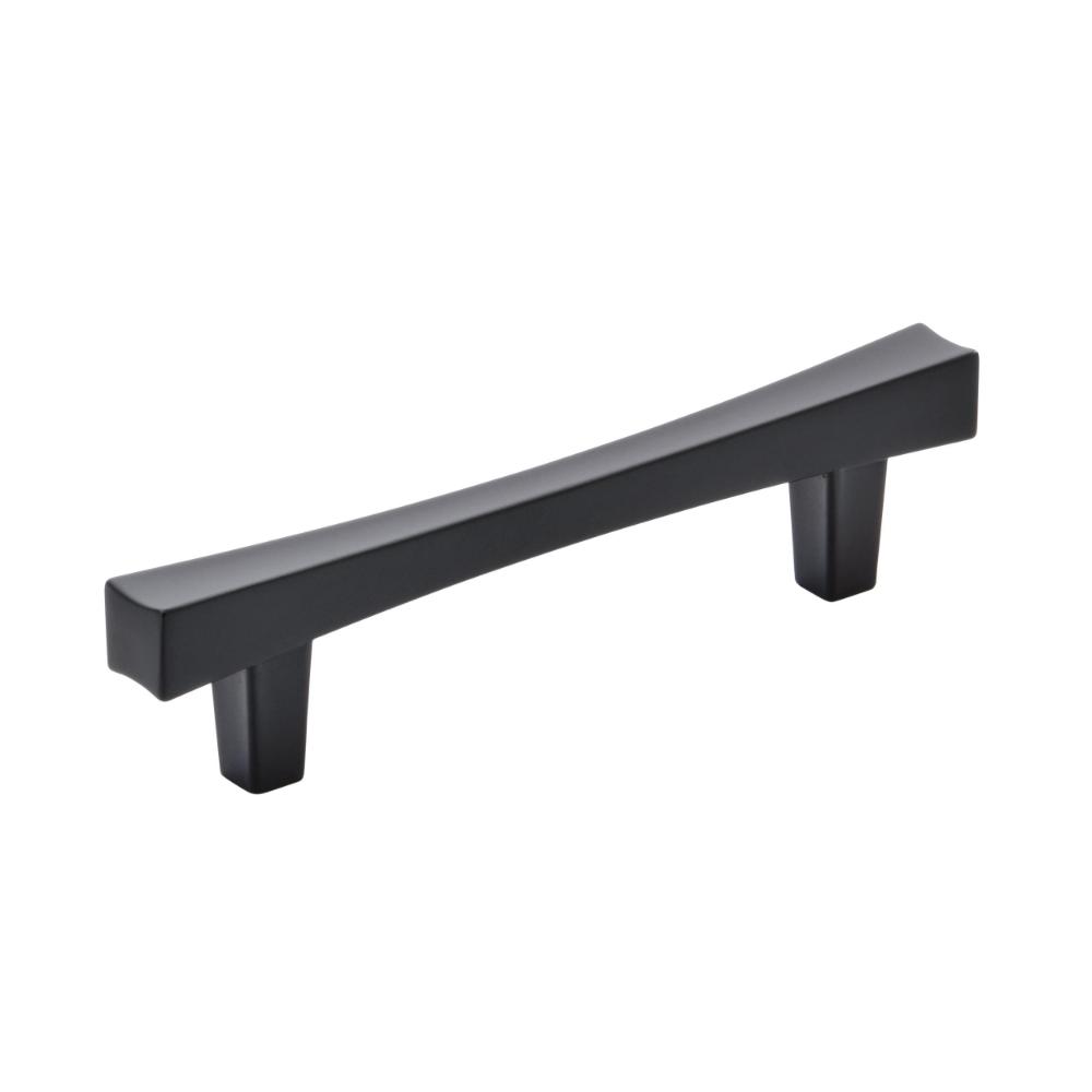 Amerock BP37322MB Pailou 3-3/4 inch (96mm) Center-to-Center Matte Black Cabinet Pull