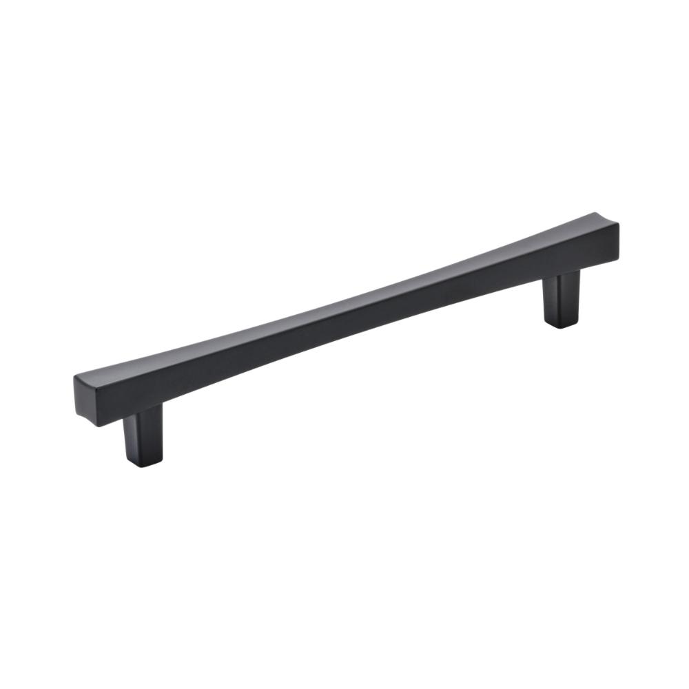 Amerock BP37324MB Pailou 6-5/16 inch (160mm) Center-to-Center Matte Black Cabinet Pull