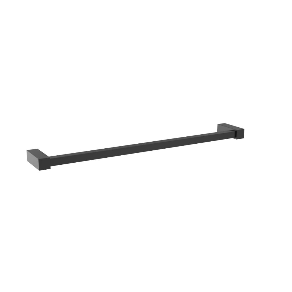 Amerock BH36083MB Monument Matte Black Contemporary 18 in (457 mm) Towel Bar