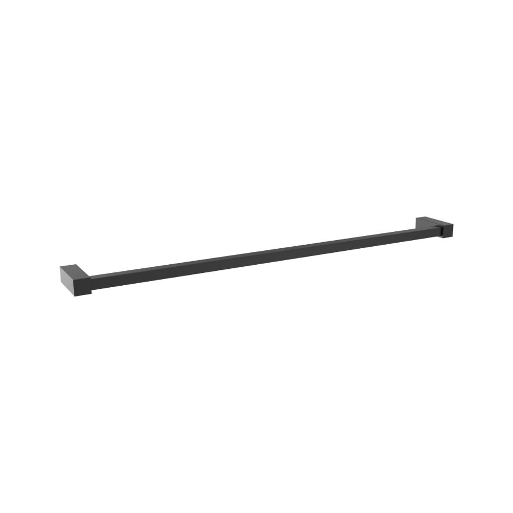 Amerock BH36084MB Monument Matte Black Contemporary 24 in (610 mm) Towel Bar