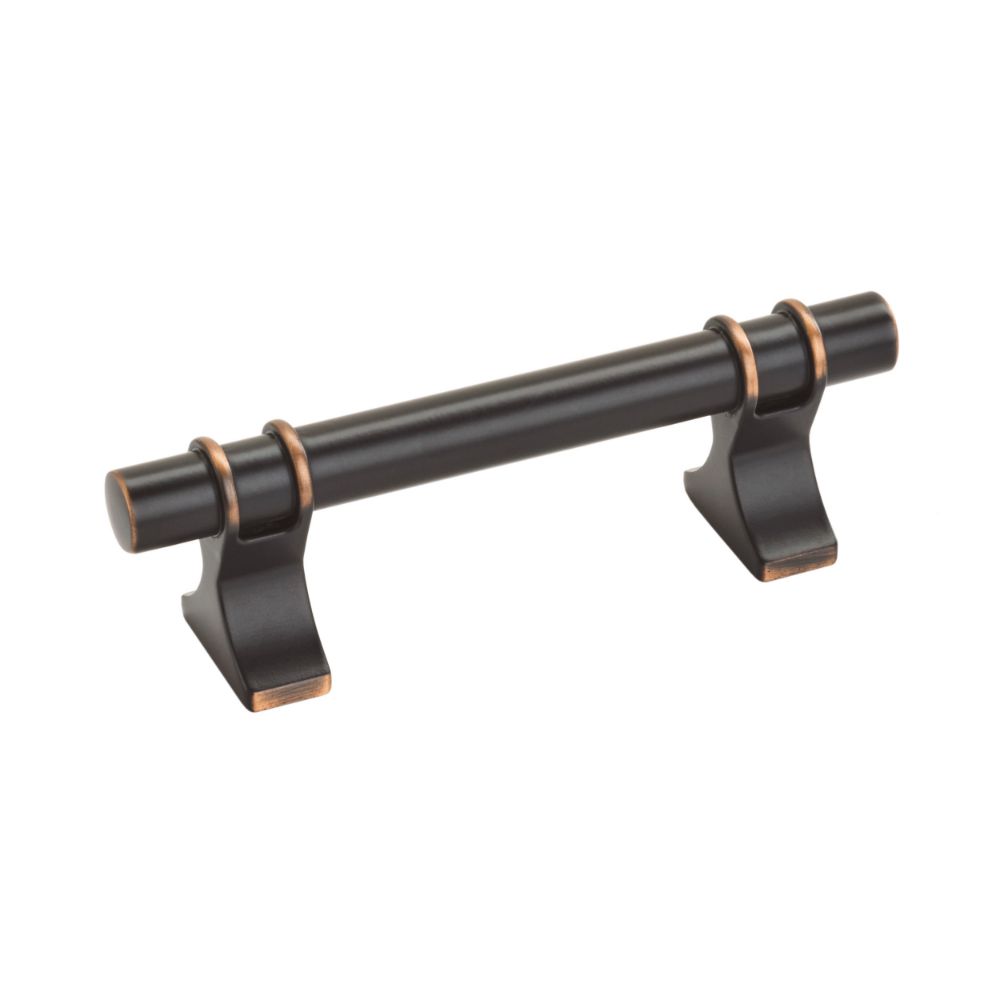 Amerock BP36600ORB Davenport 3 in (76 mm) Center-to-Center Oil Rubbed Bronze Cabinet Pull