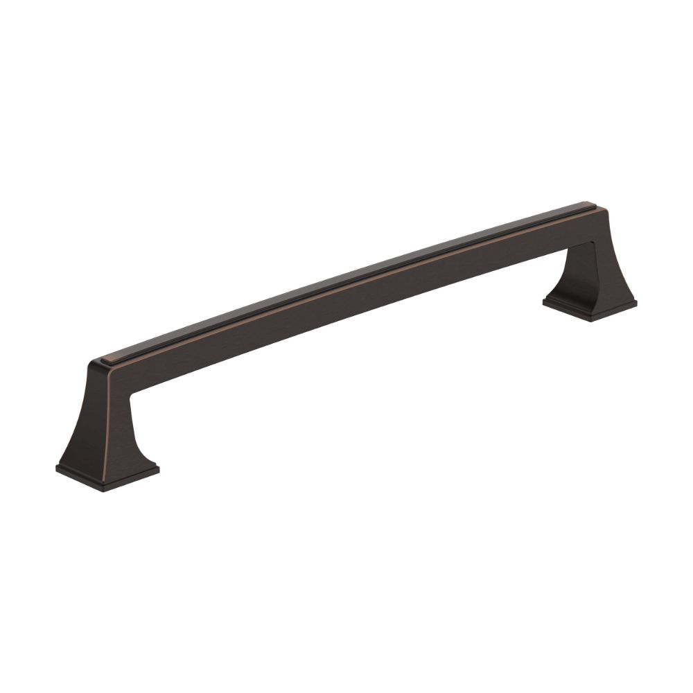 Amerock BP53535ORB Mulholland 8 in (203 mm) Center-to-Center Oil Rubbed Bronze Cabinet Pull