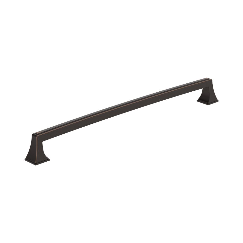 Amerock BP53537ORB Mulholland 12-5/8 in (320 mm) Center-to-Center Oil Rubbed Bronze Cabinet Pull