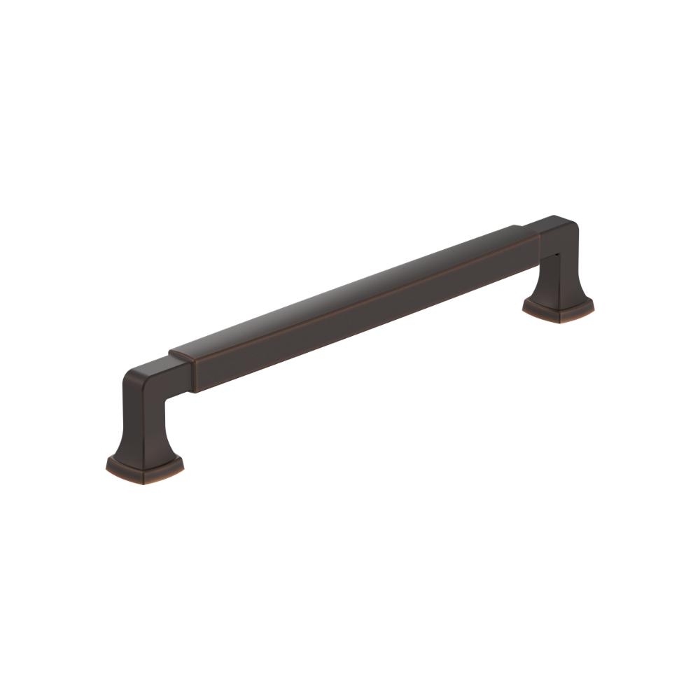 Amerock BP55510ORB Stature 7-9/16 inch (192mm) Center-to-Center Oil-Rubbed Bronze Cabinet Pull