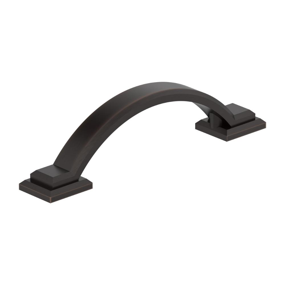 Amerock BP37040ORB Sheffield 3 inch (76mm) Center-to-Center Oil-Rubbed Bronze Cabinet Pull
