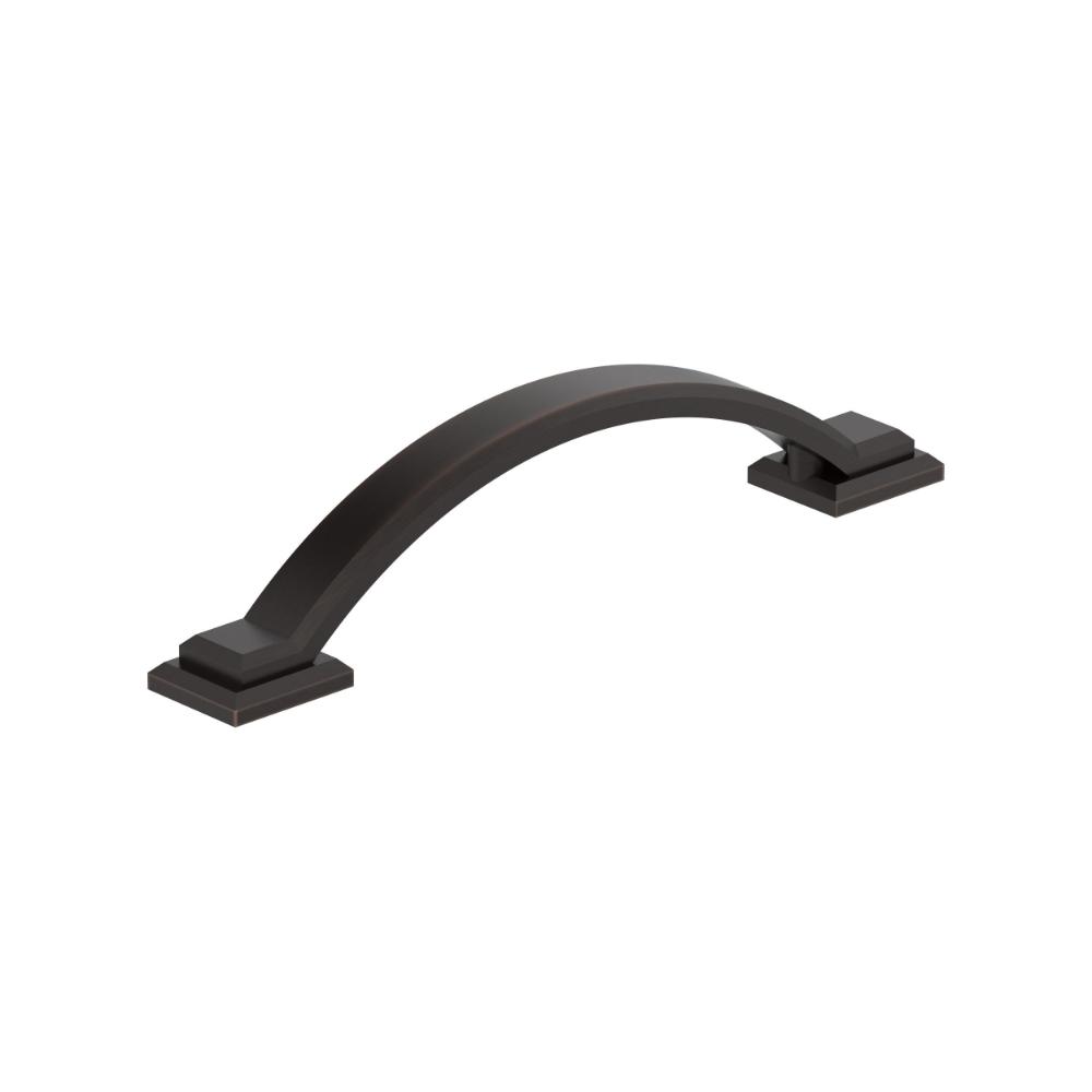 Amerock BP37041ORB Sheffield 3-3/4 inch (96mm) Center-to-Center Oil-Rubbed Bronze Cabinet Pull