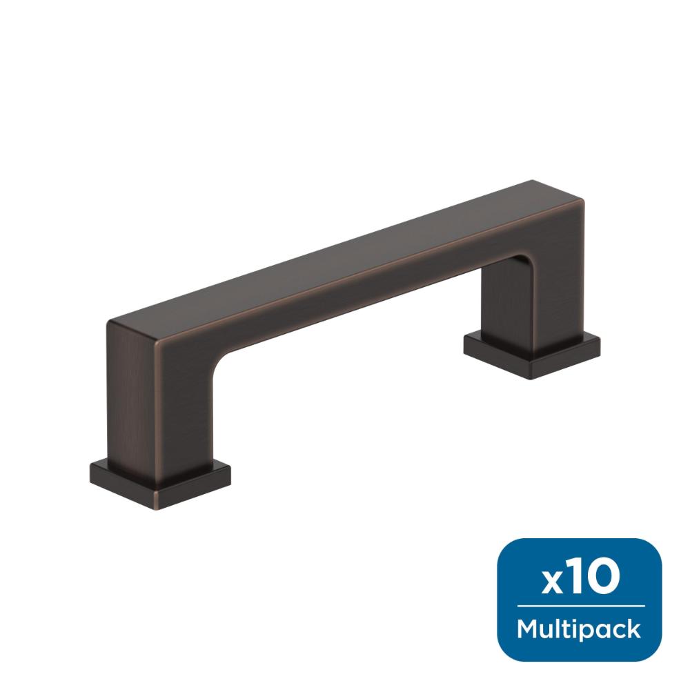 Amerock 10BX37030ORB Bridgeport 3 inch (76mm) Center-to-Center Oil-Rubbed Bronze Cabinet Pull - 10 Pack