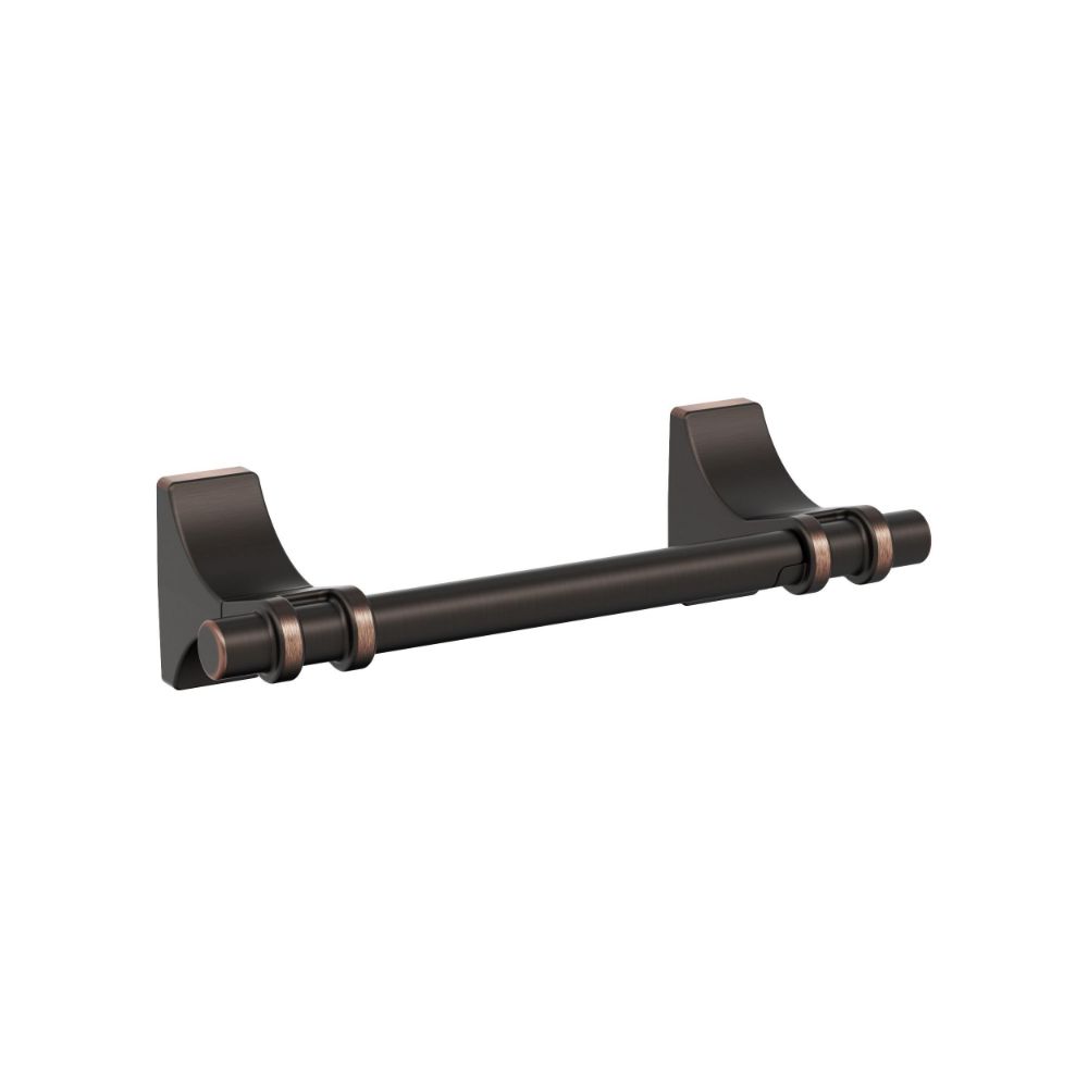 Amerock BH36051ORB Davenport Oil Rubbed Bronze Transitional Pivoting Double Post Toilet Paper Holder