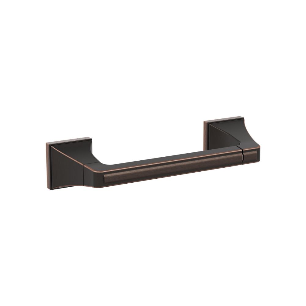 Amerock BH36021ORB Mulholland Oil Rubbed Bronze Traditional Pivoting Double Post Toilet Paper Holder