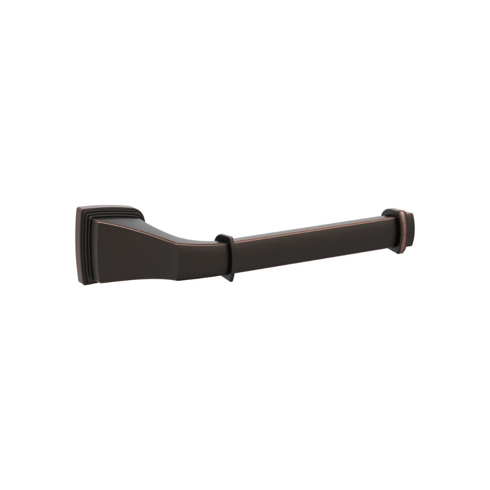 Amerock BH36031ORB Revitalize Oil Rubbed Bronze Traditional Single Post Toilet Paper Holder