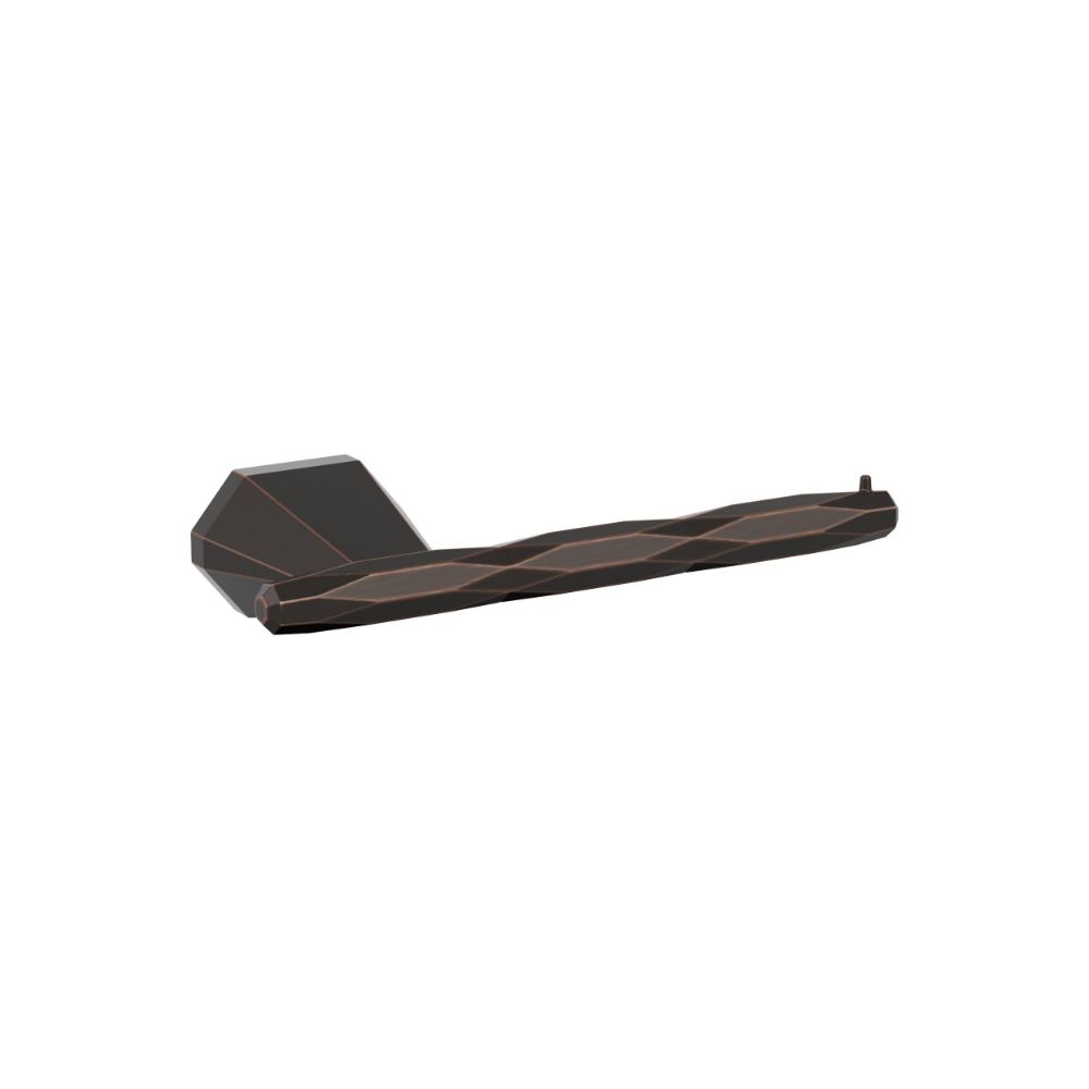 Amerock BH36041ORB St. Vincent Oil Rubbed Bronze Contemporary Single Post Toilet Paper Holder
