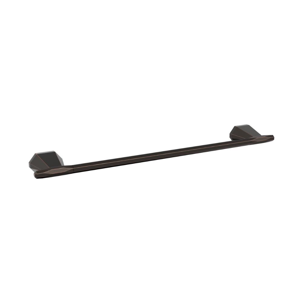 Amerock BH36043ORB St. Vincent Oil Rubbed Bronze Contemporary 18 in (457 mm) Towel Bar