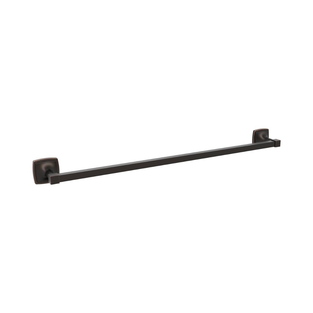 Amerock BH36094ORB Stature Oil Rubbed Bronze Transitional 24 in (610 mm) Towel Bar