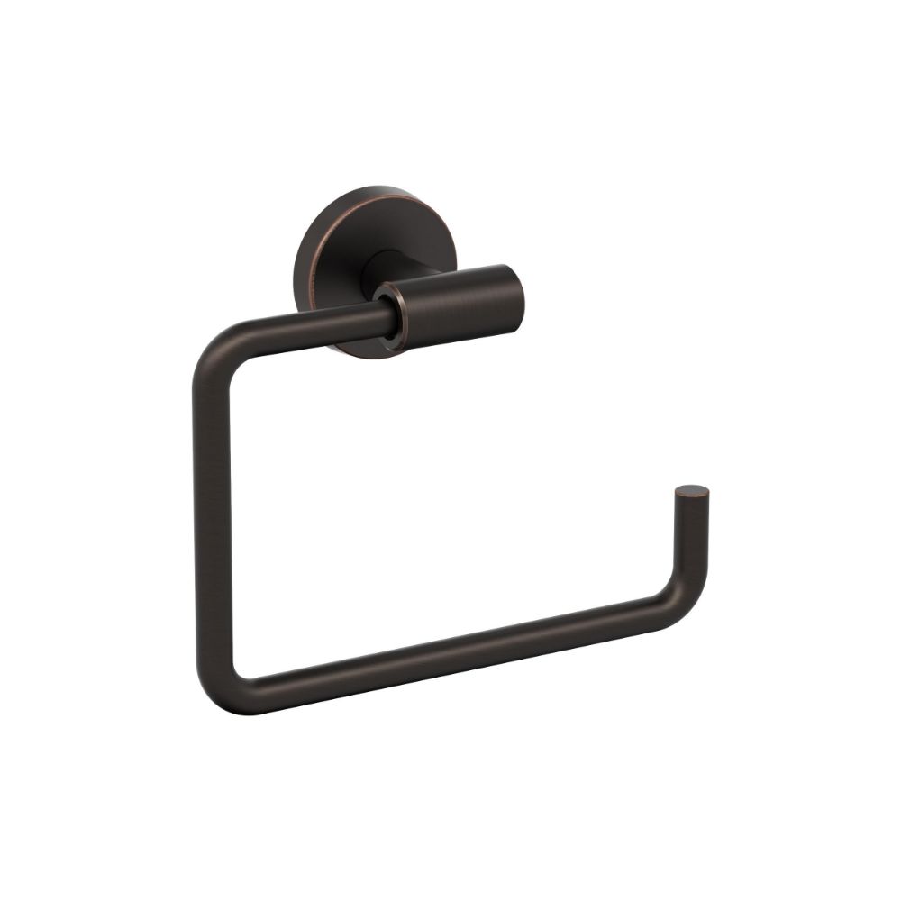Amerock BH26541ORB Arrondi Oil Rubbed Bronze Contemporary 6-7/16 in (164 mm) Length Towel Ring