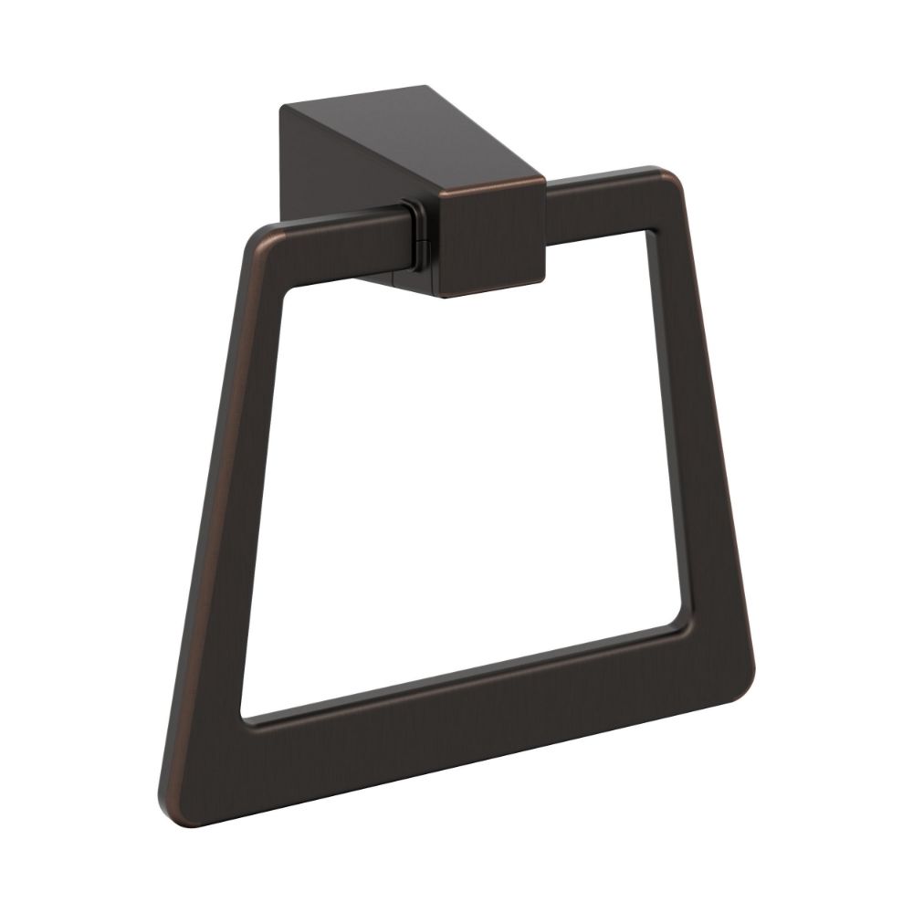 Amerock BH36002ORB Blackrock Oil Rubbed Bronze Contemporary 6-13/16 in (173 mm) Length Towel Ring