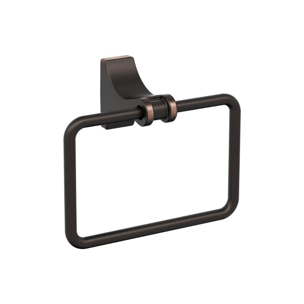 Amerock BH36052ORB Davenport Oil Rubbed Bronze Transitional 5-1/4 in (133 mm) Length Towel Ring
