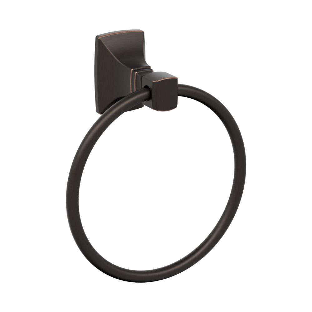 Amerock BH36012ORB Highland Ridge Oil Rubbed Bronze Transitional 7-7/16 in (189 mm) Length Towel Ring