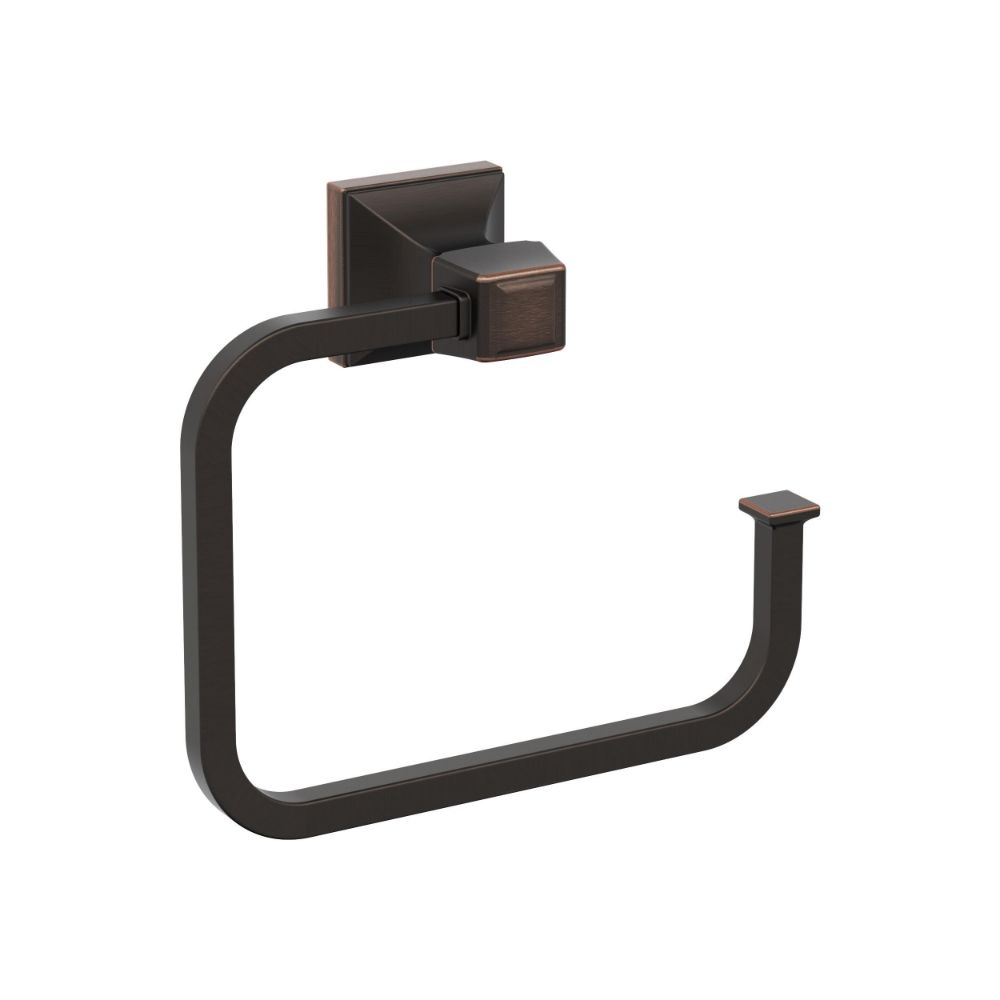 Amerock BH36022ORB Mulholland Oil Rubbed Bronze Traditional 5-3/4 in (146 mm) Length Towel Ring