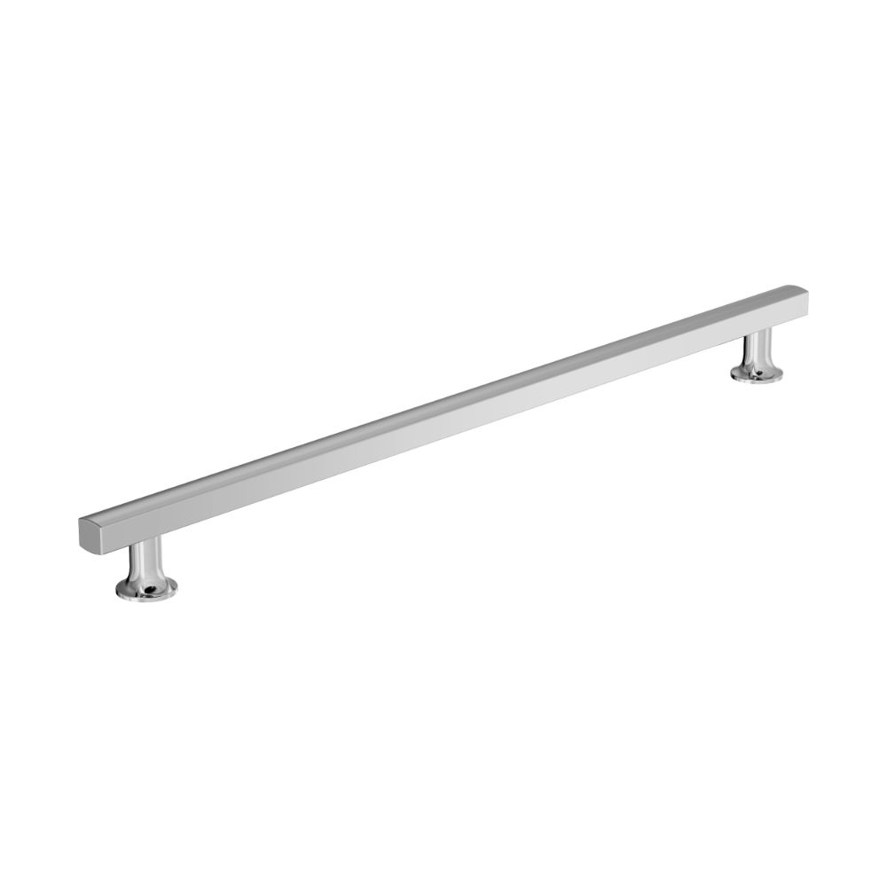 Amerock BP3711126 Everett 18 in (457 mm) Center-to-Center Polished Chrome Cabinet Appliance Pull