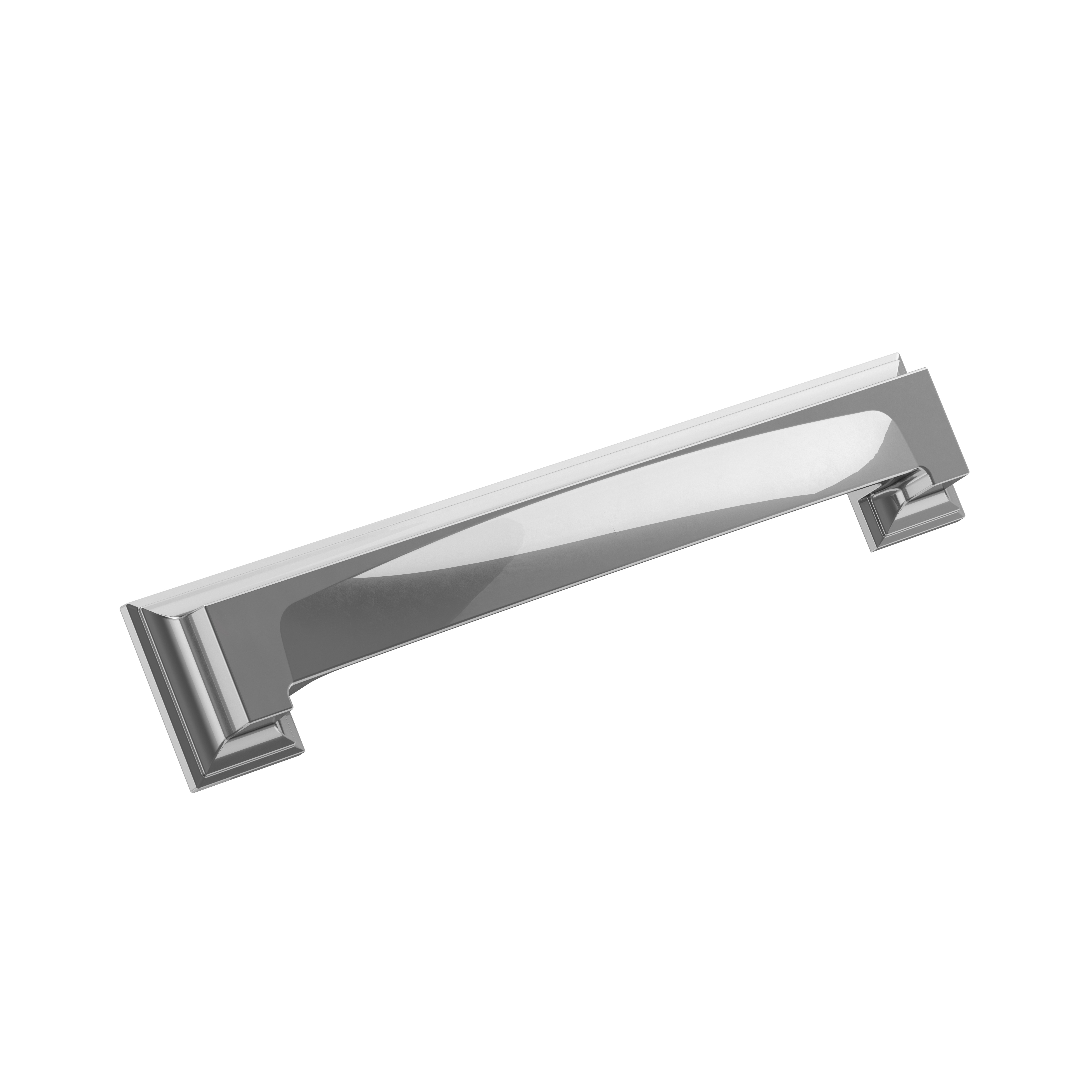 Allison by Amerock BP3676326 Appoint 5-1/16 in & 6-5/16 in (128 mm & 160 mm) Center-to-Center Polished Chrome Cabinet Cup Pull
