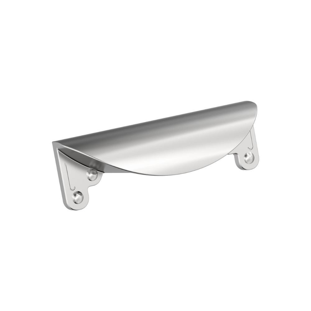 Amerock BP159226 Inspirations 3 inch (76mm) Center-to-Center Polished Chrome Cabinet Cup Pull