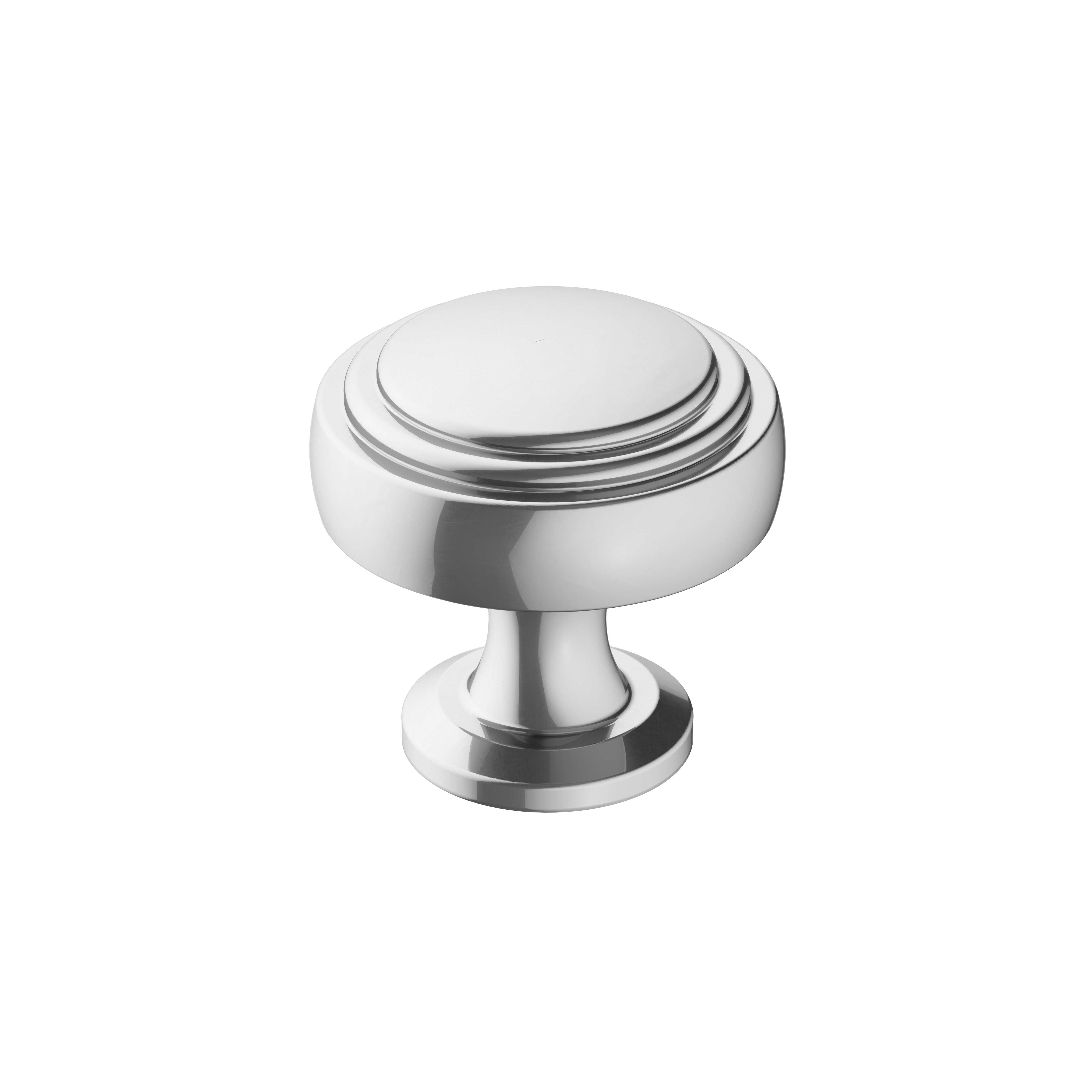 Allison by Amerock BP3676526 Winsome 1-1/4 in (32 mm) Diameter Polished Chrome Cabinet Knob
