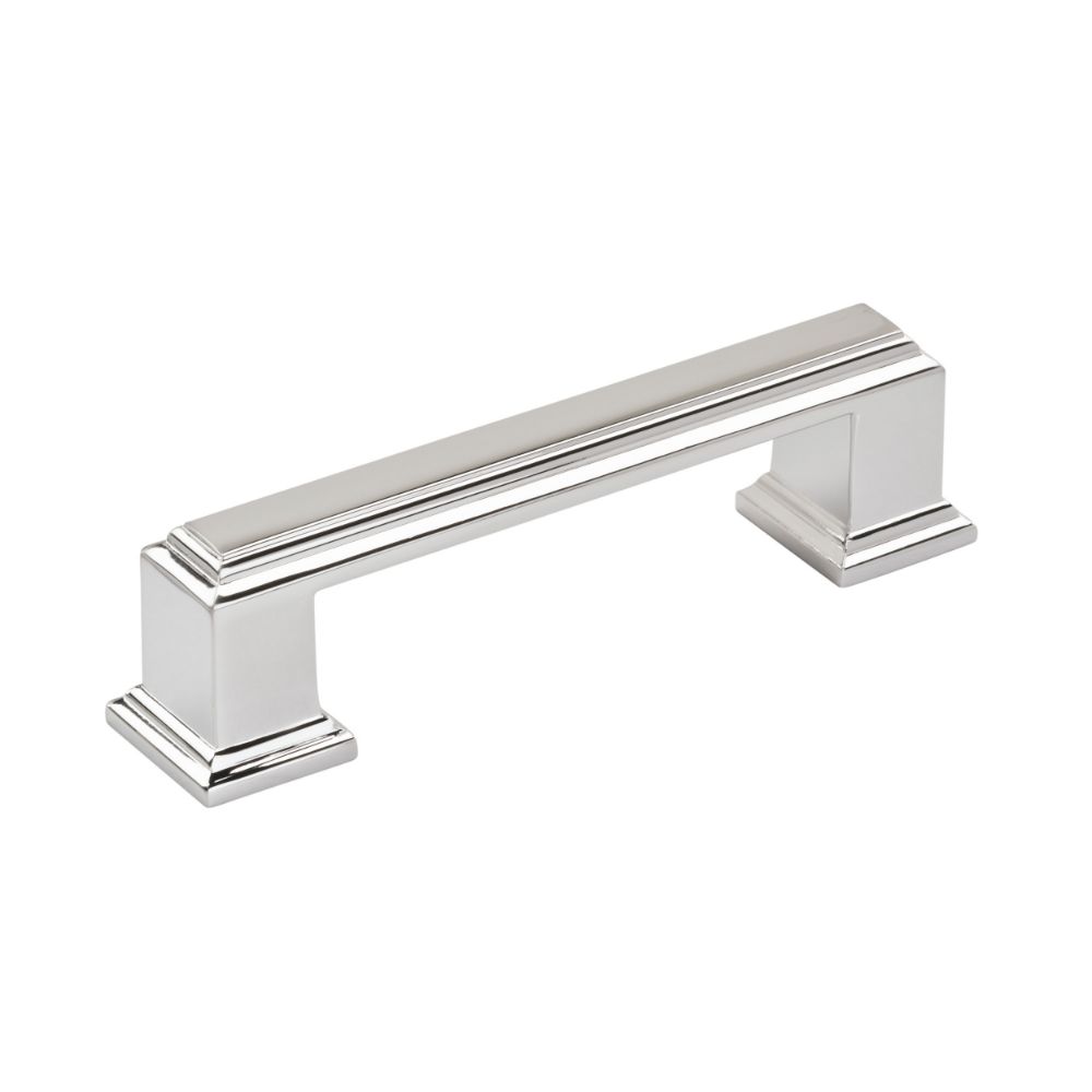 Amerock BP3676426 Appoint 3 in (76 mm) Center-to-Center Polished Chrome Cabinet Pull