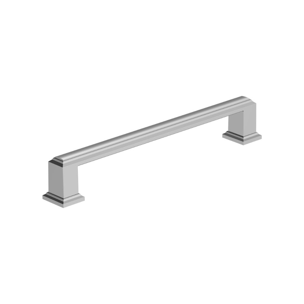 Amerock BP3736026 Appoint 6-5/16 inch (160mm) Center-to-Center Polished Chrome Cabinet Pull