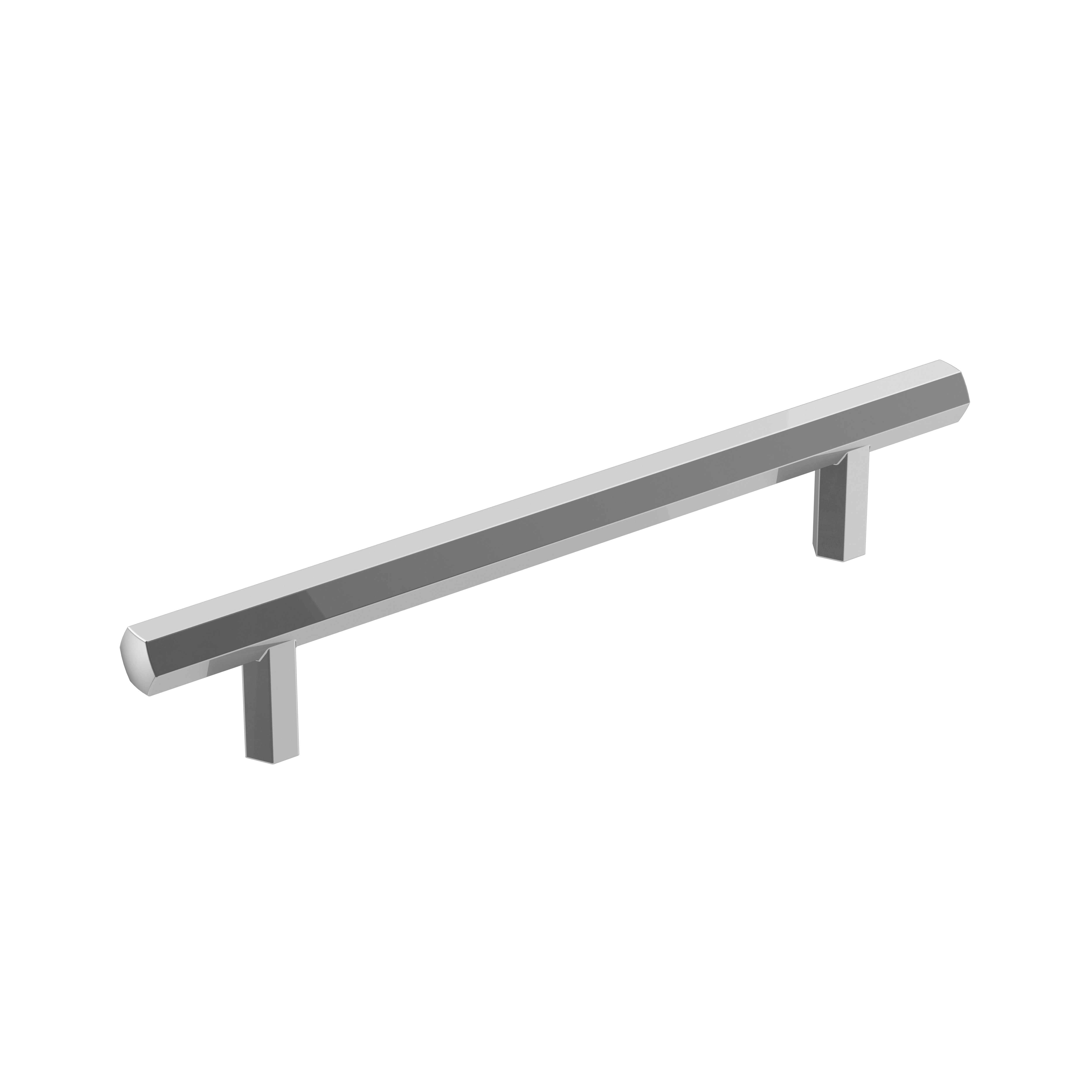 Allison by Amerock BP3687426 Caliber 5-1/16 in (128 mm) Center-to-Center Polished Chrome Cabinet Pull